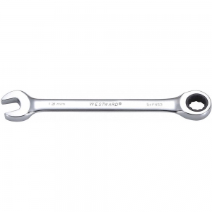WESTWARD 54PN53 13 mm, Ratcheting Combination Wrench, Metric, No. of Points 12 | CD2MKJ