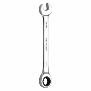 WESTWARD 54PN56 Combination Wrench, Alloy Steel, 16 mm Head Size, 8 1/8 Inch Overall Length, Rounded | CU9ZTK