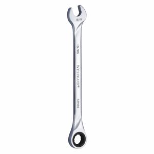 WESTWARD 54PN86 Ratcheting Wrench, 12 Points, 15/16 Inch Head Size, 14 Inch Length, Chrome, Steel | CH3PWL 54PN86