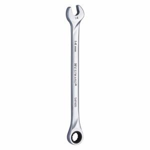 WESTWARD 54PN95 Combination Wrench, Alloy Steel, 14 mm Head Size, 9 1/8 Inch Overall Length, Standard | CU9ZTD