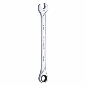 WESTWARD 54PN98 17 mm, Ratcheting Combination Wrench, Metric, No. of Points 12 | CD2MKN