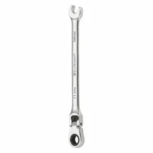 WESTWARD 54PP09 Combination Wrench, Alloy Steel, 11 mm Head Size, 7 1/8 Inch Overall Length, Flex | CU9ZRQ