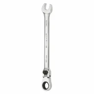 WESTWARD 54PP11 Combination Wrench, Alloy Steel, 18 mm Head Size, 10 1/2 Inch Overall Length, Flex | CU9ZTM