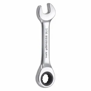 WESTWARD 54PP15 7/16 Inch, Ratcheting Combination Wrench, SAE, No. of Points 12 | CD2HVV