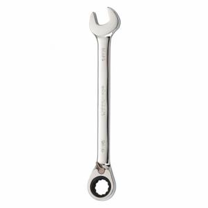 WESTWARD 54PP38 Ratcheting Combination Wrench, 12 Points, SAE, 9/16 Head Size | AX3MLK