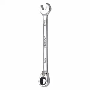 WESTWARD 54PP49 Combination Wrench, Alloy Steel, 11 mm Head Size, 6 1/2 Inch Overall Length, Offset | CU9ZRP