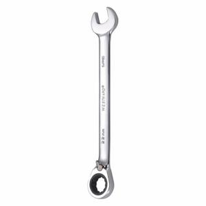 WESTWARD 54PP60 Combination Wrench, Alloy Steel, 22 mm Head Size, 11 3/8 Inch Overall Length, Offset | CU9ZTY
