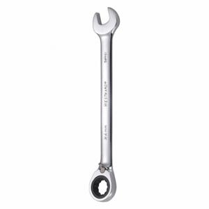 WESTWARD 54PP61 Ratcheting Combination Wrench, 12 Points, Metric, 24mm Head Size | AX3MKJ