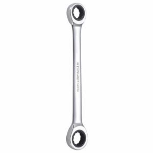 WESTWARD 54PP72 Box End Wrench, Alloy Steel, Chrome, 17 mm 19 mm Head Size, 9 Inch Overall Length, Std | CU9ZPV