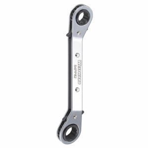 WESTWARD 54PP82 Box End Wrench, Alloy Steel, Chrome, 15 mm 17 mm Head Size, 7 3/4 Inch Overall Length | CU9ZPR