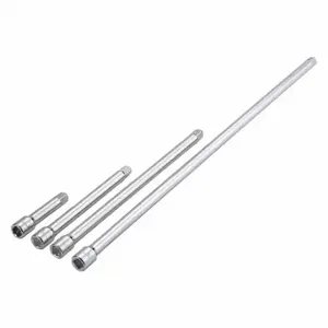 WESTWARD 54PP97 Socket Extension Set, 3/8 Inch Input Drive Size, 3/8 Inch Output Drive Size, Chrome | CV2AKL