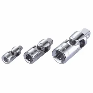 WESTWARD 54PR12 Universal Joint Set, 1/4 Inch3/8 Inch1/2 Inch Output Drive Size, Square | CU9XPG