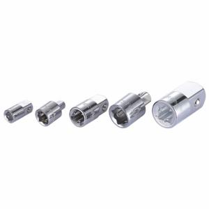 WESTWARD 54PR15 Socket Adapter Set, 1/4 In/3/8 In/1/2 Inch Output Drive Size, Square, 1 1/2 Inch Length | CV2ABA