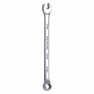 WESTWARD 54RY90 Combination Wrench, Alloy Steel, 7 mm Head Size, 4 7/8 Inch Overall Length, Offset | CU9XHW