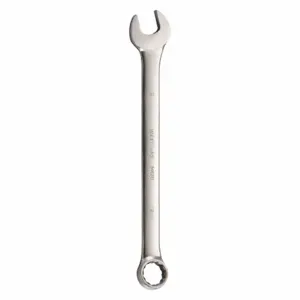 WESTWARD 54RZ01 Combination Wrench, Alloy Steel, Satin, 2 Inch Head Size, 25 3/4 Inch Length, Offset | CU9XJR