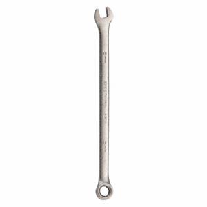 WESTWARD 54RZ11 Combination Wrench, Alloy Steel, Satin, 6 mm Head Size, 4 7/8 Inch Length, Offset, Metric | CU9XKE