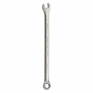 WESTWARD 54RZ11 Combination Wrench, Alloy Steel, Satin, 6 mm Head Size, 4 7/8 Inch Length, Offset, Metric | CU9XKE