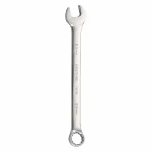 WESTWARD 54RZ13 Combination Wrench, Alloy Steel, Satin, 23 mm Head Size, 11 7/8 Inch Length, Offset | CU9XKU