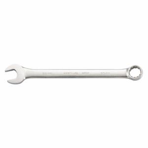 WESTWARD 54RZ27 Combination Wrench, Alloy Steel, Satin, 55 mm Head Size, 26 3/8 Inch Length, Offset | CU9XKD