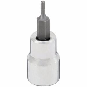 WESTWARD 54TL67 Socket Bit, 3/8 Inch Drive Size, Hex Tip, 3/32 Inch Tip Size, 1 3/4 Inch Length, Sae | CV2AJR