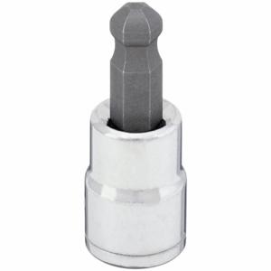 WESTWARD 54TM62 Socket Bit, 3/8 Inch Drive Size, Hex Tip, 7 mm Tip Size, 1 13/16 Inch Length, Metric | CV2AGR