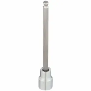 WESTWARD 54TM71 Socket Bit, 3/8 Inch Drive Size, Hex Tip, 7 mm Tip Size, 4 3/4 Inch Length, Metric | CV2AGU