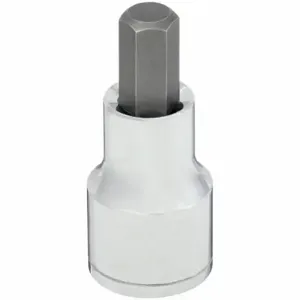 WESTWARD 54TM78 Socket Bit, 1/2 Inch Drive Size, Hex Tip, 3/8 Inch Tip Size, 2 1/4 Inch Length, Sae | CV2ABK