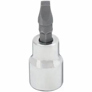 WESTWARD 54TN78 Socket Bit, 3/8 Inch Drive Size, Square Tip, R4 Tip Size, 1 13/16 Inch Length, Sae | CV2AHW