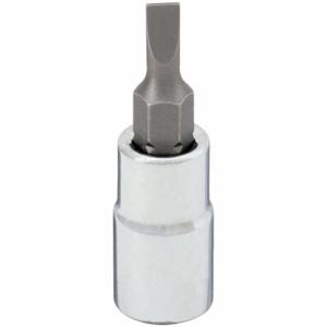 WESTWARD 54TN97 Socket Bit, 1/4 Inch Drive Size, Slotted Tip, 3/16 Inch Tip Size, 1 1/2 Inch Length, Sae | CV2AEH