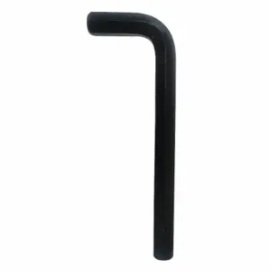 WESTWARD 54TU51 Hex Key, 0 Ball Ends, 7/16 Inch Tip Size, SAE, Short, Alloy Steel, Black Oxide | CU9XYA