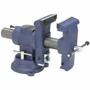 WESTWARD 54ZV76 Multi-Jaw Rotating Vise, Std Duty, Enclosed, 6 Inch Jaw Face Width, 6 Inch Max Jaw Opening | CV2AUX