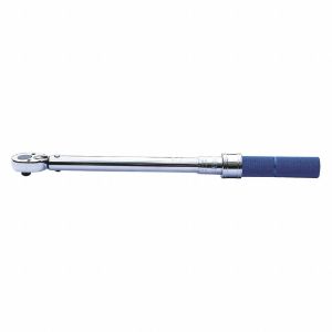 WESTWARD 55JA95 Micrometer Torque Wrench, 3/8 inch Size, 17-1/16 inch Length, 20 to 100 ft-lb | CE9VWB
