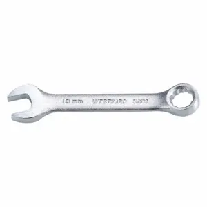 WESTWARD 5MW23 Combination Wrench 10mm 3-25/32in. Overall Length | AE4UYP