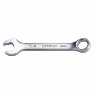 WESTWARD 5MW28 Combination Wrench 7/16 Inch 3-15/16 Inch Overall Length | AE4UYV