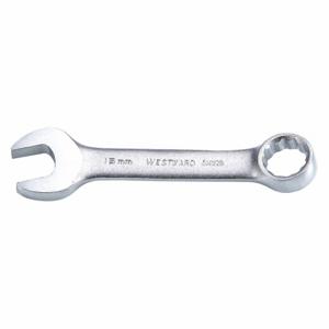 WESTWARD 5MW29 Combination Wrench 15mm 4-41/64in. Overall Length | AE4UYW