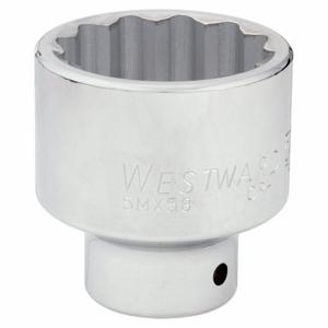 WESTWARD 5MX58 Socket 3/4 Inch Drive 50mm 12 Point Standard | AE4VDB