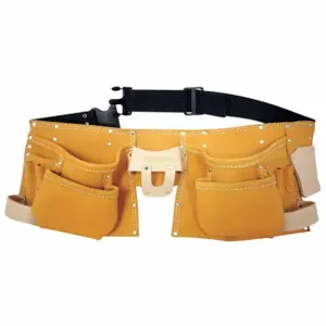 WESTWARD 5MZL2 Carpenters Apron With Belt 12 Pockets To 50 In | AE4VNE