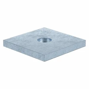 WESTWARD U34365.012.0050 Rivet Washer, Zinc Square, 1/8 X 1/2 Size, 500Pk | AE4XAK 5NNT4