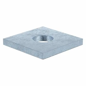 WESTWARD U34365.018.0050 Rivet Washer, Zinc Square, 3/16 X 1/2 Size, 500Pk | AE4XAL 5NNT5