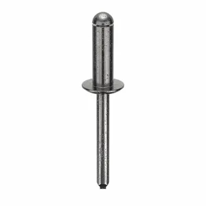 WESTWARD 5NPH5 Blind Rivet, Button, 1/4 X 0.724 Thread Size, 100Pk | AE4XEM