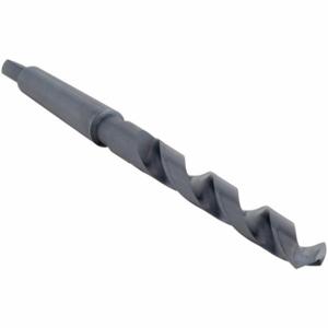 WESTWARD 5TVE9 Taper Shank Drill 15/32 #1 Morse Taper Black Oxide | AE6LMH