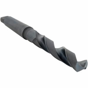 WESTWARD 5TVG9 Taper Shank Drill 1 1/8 #4 Morse Taper Black Oxide | AE6LNE