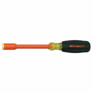 WESTWARD 5UFY3 Insulated Nut Driver Hollow 1/2 In | AE6PDD