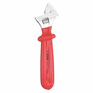 WESTWARD 5UFY6 Insulated Adjustable Wrench 10 Inch Chrome | AE6PDG