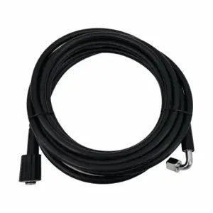 WESTWARD 60TA32 Pressure Washer Hose, 6 mm Hose Inside Dia, 20 ft Hose Length, Pvc, F M22 x F M16, Black | CU9ZPA