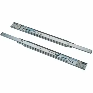 WESTWARD 61HP24 Replacement Drawer Slides, 1 3/4 Inch Width, 18 Inch Length, 1/2 Inch Depth, 1 Pair | CV2ARR