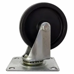 WESTWARD 61HP25 Replacement Casters, 3 Inch Width, 1 Inch Depth, Screws/Washers, 2Czy4, Polypropylene | CV2ARM