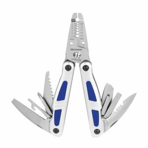 WESTWARD 6ATV1 Wire Stripper Multi-tool Stainless Steel 12 Function | AE7VVJ