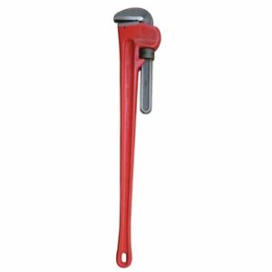 WESTWARD 6ATY2 Pipe Wrench Cast Iron Powder Coat 48 Inch | AE7VVQ