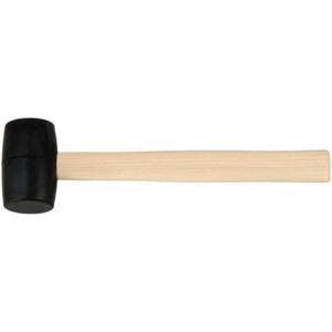 WESTWARD 6DWL1 Rubber Mallet Hickory 8 Oz | AE8LLL